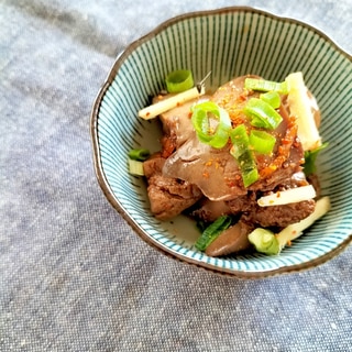 暑い日に食べたい鶏レバーの生姜煮♩(夏貧血予防にも